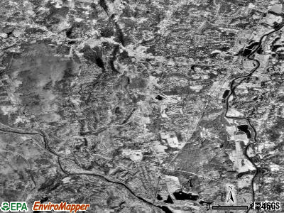 Zip code 06001 satellite photo by USGS