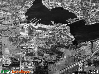 Zip code 49406 satellite photo by USGS