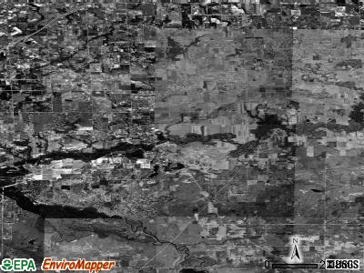 Zip code 49419 satellite photo by USGS