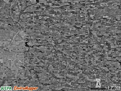 Zip code 49420 satellite photo by USGS
