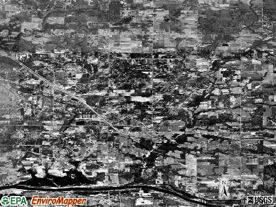 Zip code 49448 satellite photo by USGS
