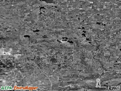 Zip code 49457 satellite photo by USGS