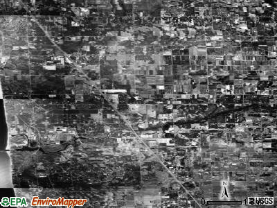 Zip code 49460 satellite photo by USGS