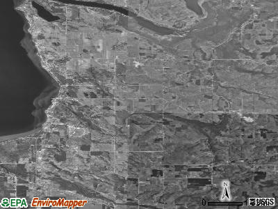 Zip code 49612 satellite photo by USGS