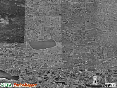 Zip code 49614 satellite photo by USGS
