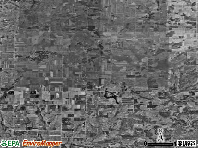 Zip code 49620 satellite photo by USGS