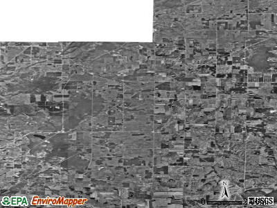 Zip code 49625 satellite photo by USGS