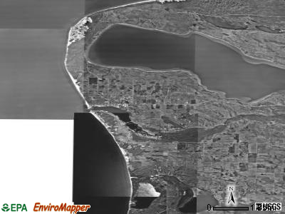 Zip code 49635 satellite photo by USGS