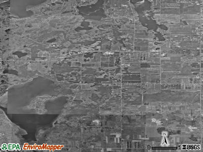 Zip code 49637 satellite photo by USGS
