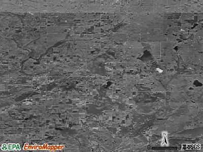 Zip code 49646 satellite photo by USGS