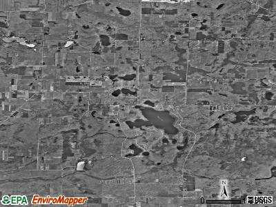 Zip code 49650 satellite photo by USGS