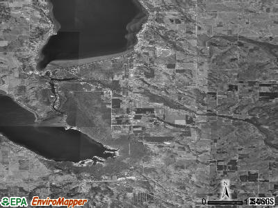 Zip code 49676 satellite photo by USGS