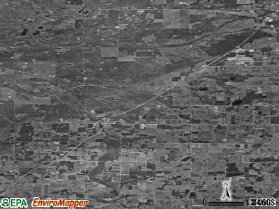Zip code 49680 satellite photo by USGS