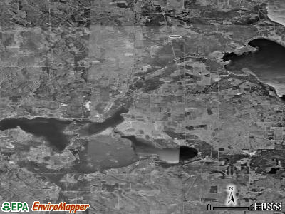 Zip code 49706 satellite photo by USGS