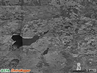 Zip code 49753 satellite photo by USGS