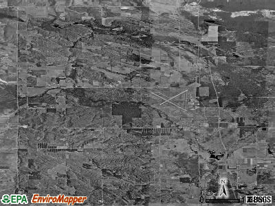 Zip code 49769 satellite photo by USGS