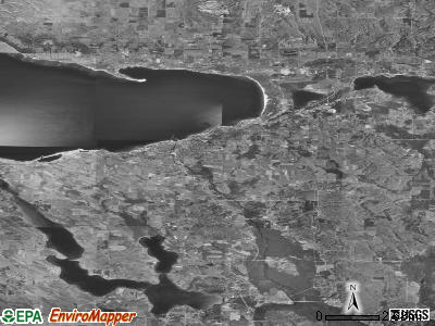 Zip code 49770 satellite photo by USGS