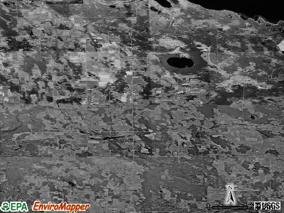 Zip code 49776 satellite photo by USGS