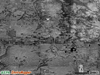 Zip code 49799 satellite photo by USGS
