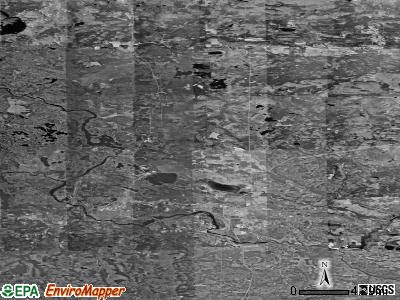 Zip code 49801 satellite photo by USGS