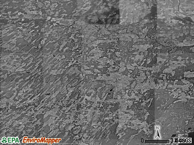 Zip code 49807 satellite photo by USGS