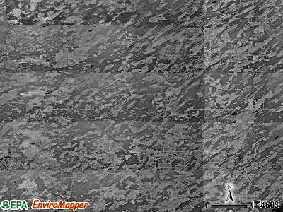 Zip code 49821 satellite photo by USGS
