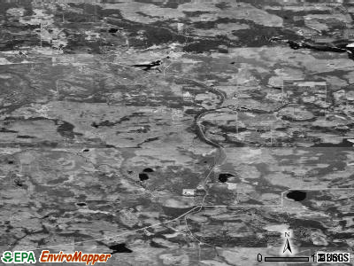 Zip code 49834 satellite photo by USGS