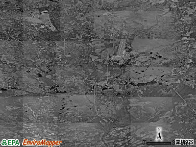 Zip code 49841 satellite photo by USGS
