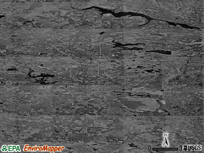 Zip code 49849 satellite photo by USGS