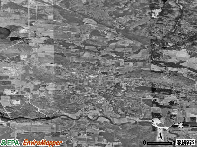 Zip code 49870 satellite photo by USGS