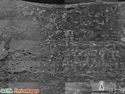 Zip code 49885 satellite photo by USGS