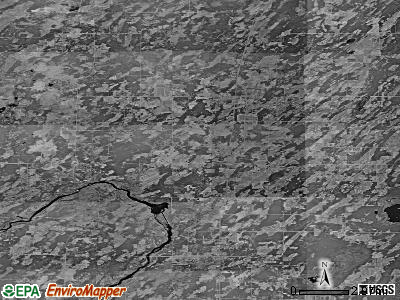 Zip code 49887 satellite photo by USGS
