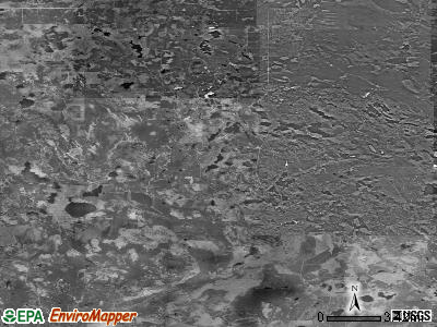 Zip code 49895 satellite photo by USGS