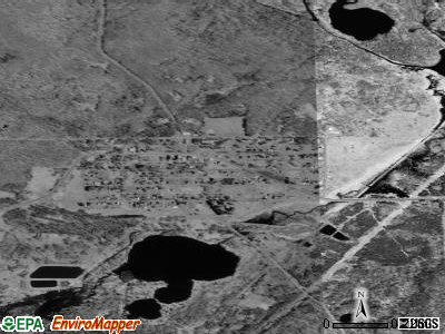 Zip code 49902 satellite photo by USGS