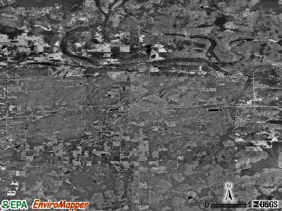 Zip code 49911 satellite photo by USGS