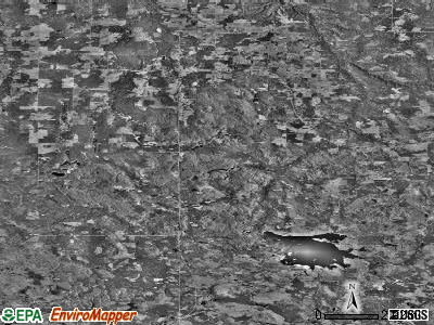 Zip code 49912 satellite photo by USGS