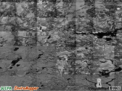 Zip code 49920 satellite photo by USGS