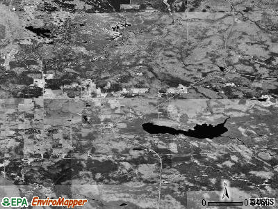 Zip code 49922 satellite photo by USGS