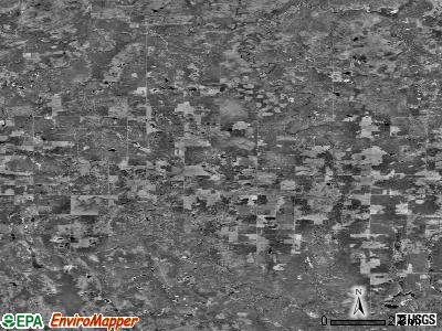 Zip code 49925 satellite photo by USGS