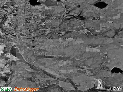 Zip code 49927 satellite photo by USGS