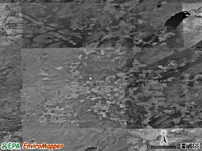 Zip code 49958 satellite photo by USGS