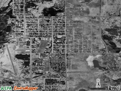Zip code 49964 satellite photo by USGS
