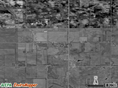 Zip code 50007 satellite photo by USGS