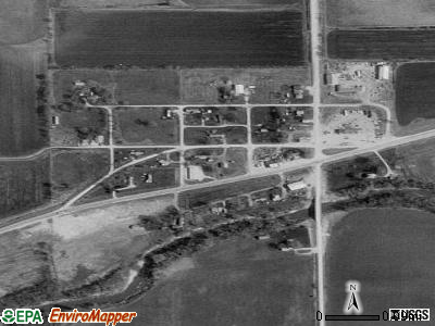 Zip code 50033 satellite photo by USGS