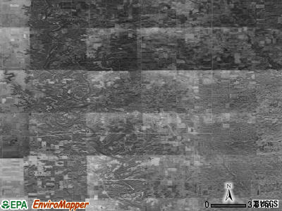 Zip code 50036 satellite photo by USGS