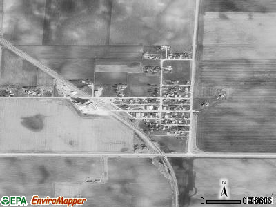 Zip code 50041 satellite photo by USGS