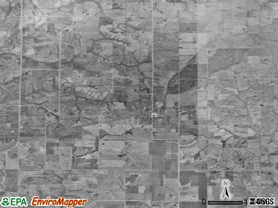 Zip code 50052 satellite photo by USGS