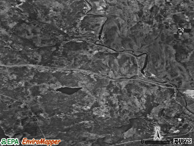 Zip code 01071 satellite photo by USGS