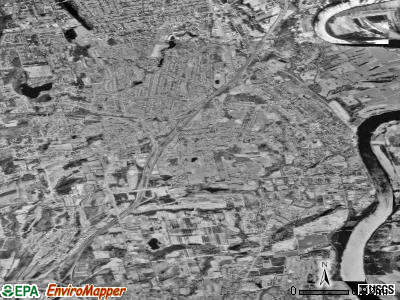 Zip code 06067 satellite photo by USGS