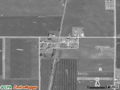 Zip code 50058 satellite photo by USGS